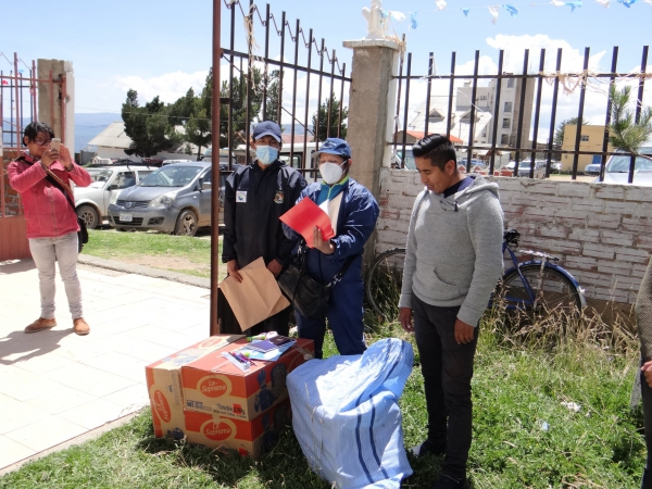 AYUDA CON MATERIALES ESCOLARES - PUERTO PÉREZ